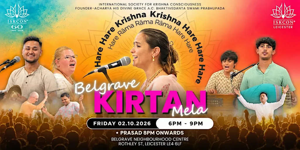 Belgrave Kirtan Mela – An Evening of Kirtan, Bhajan & Prasadam