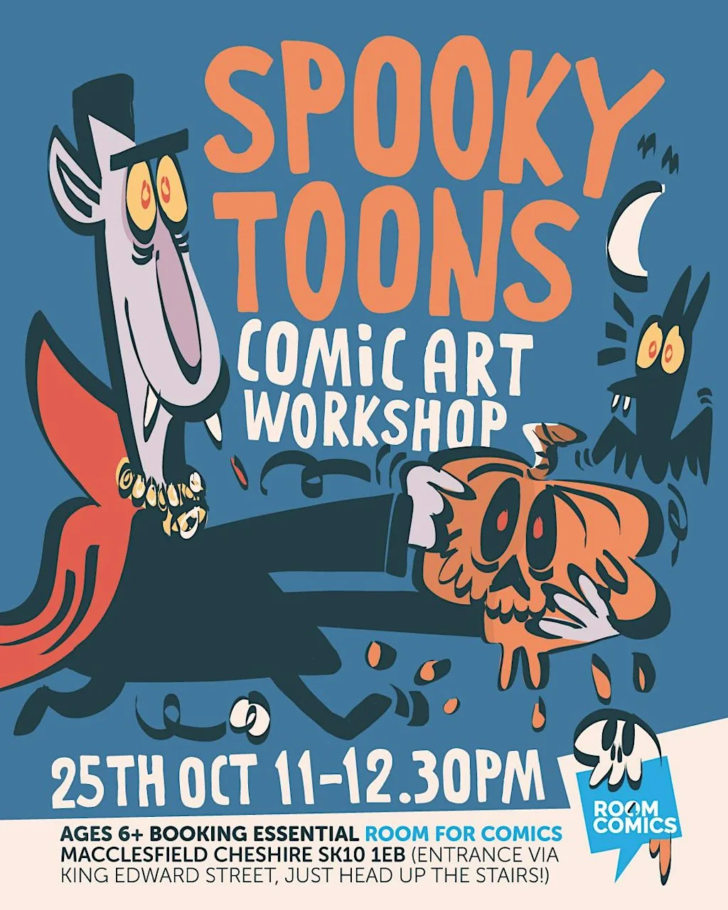 SPOOKy-TOONs! Halloween Special - MORNING at Room for comics