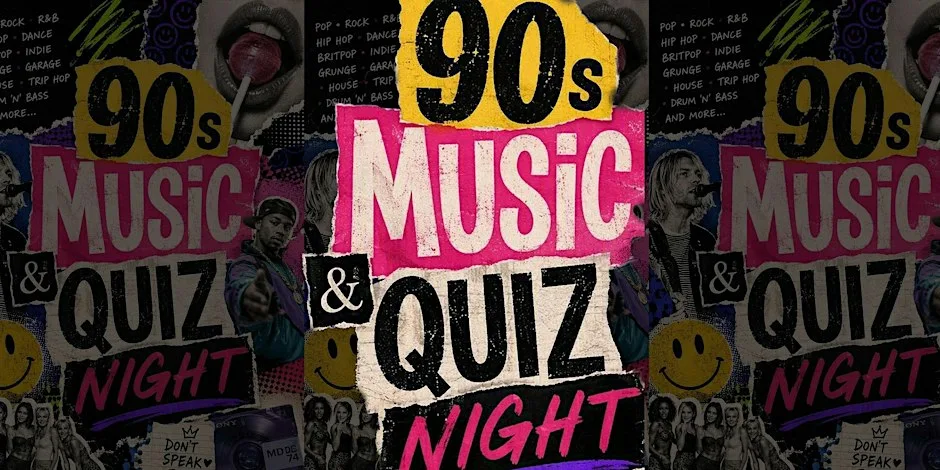 90s Music and Quiz Night at Fairycroft House