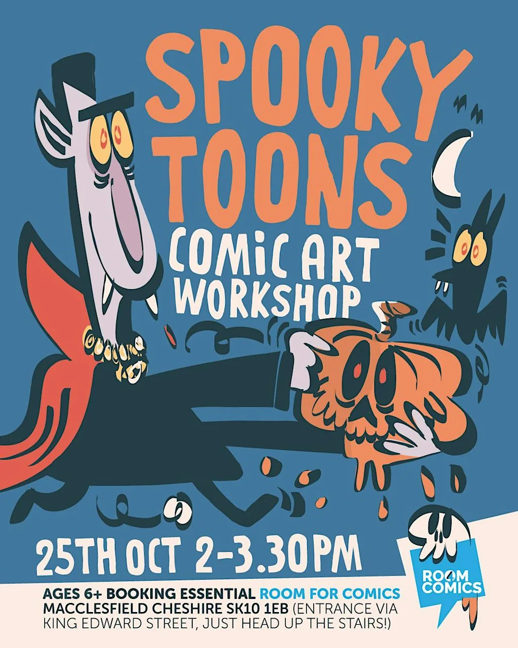 SPOOKy-TOONs! Halloween Special - AFTERNOON at Room for comics
