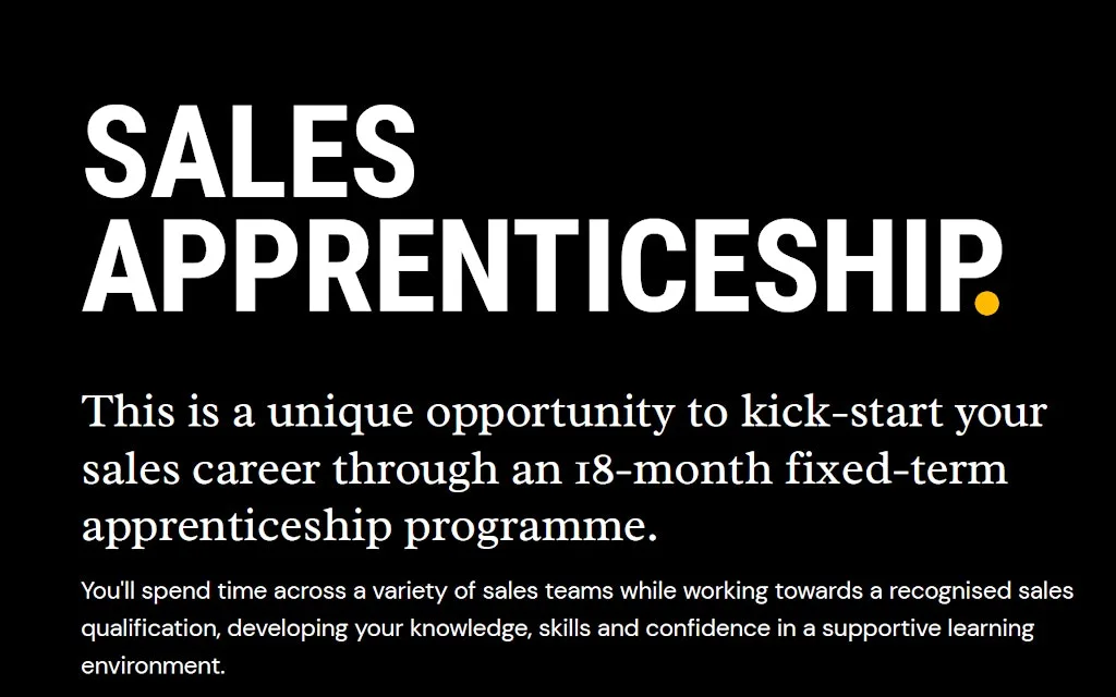 William Reed Sales Apprenticeship Recruitment Session at Youth Employment Hub