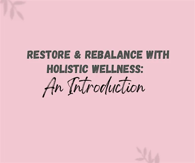Introduction to Holistic Wellness at The Mindful hub