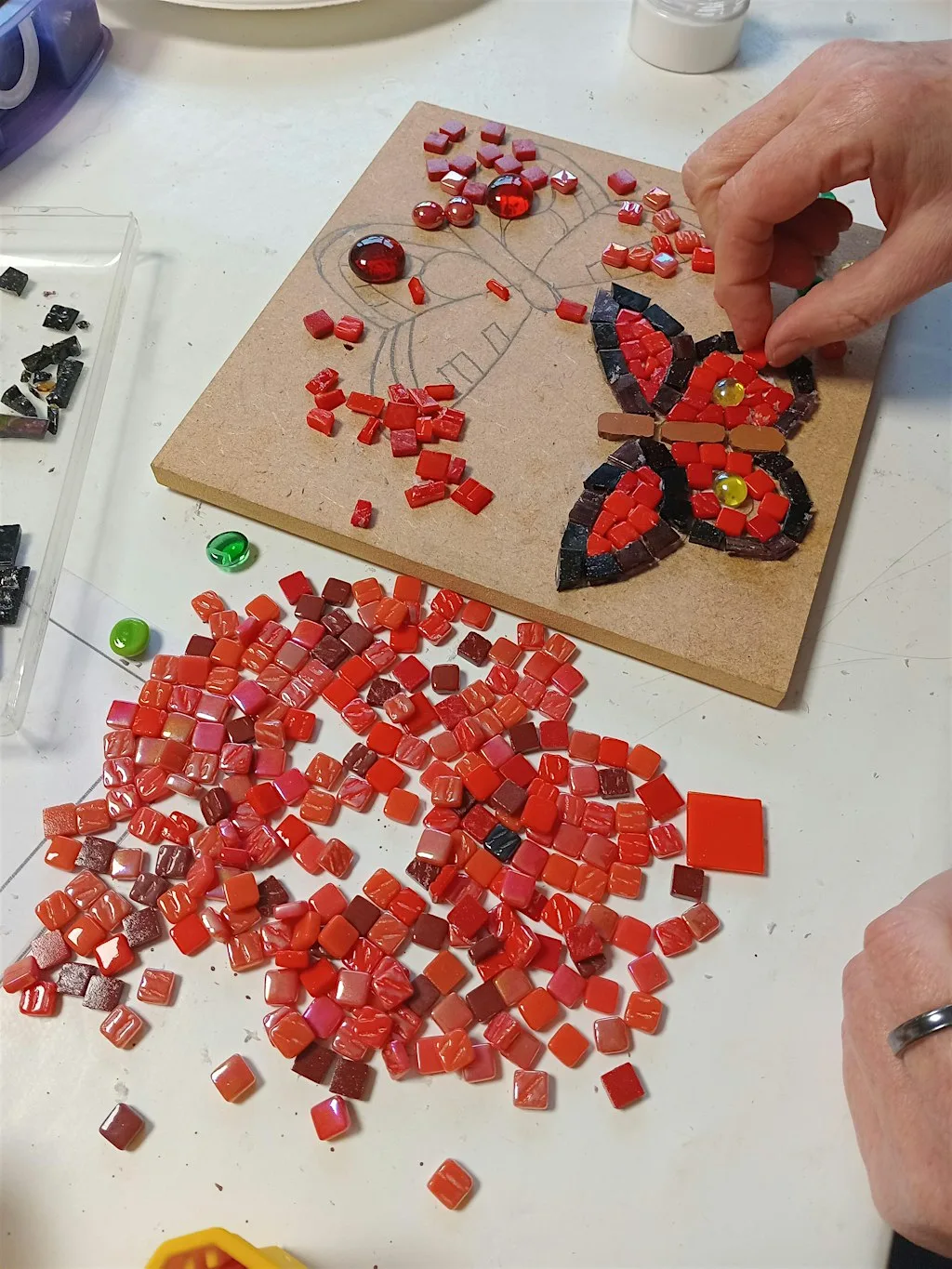 Learn Mosaic Art in Peterborough UK | Workshop