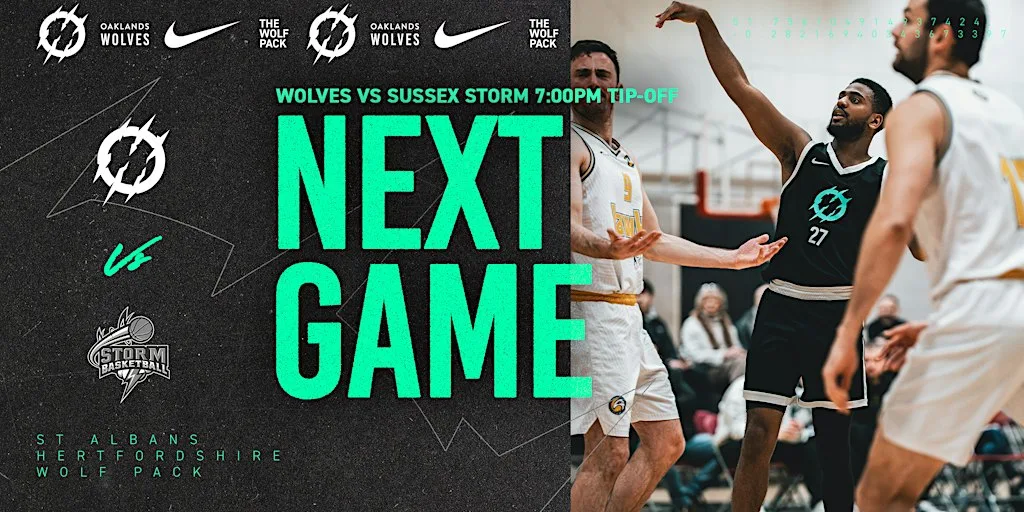 Oaklands Wolves D1 vs Sussex Storm at Oaklands College St Albans