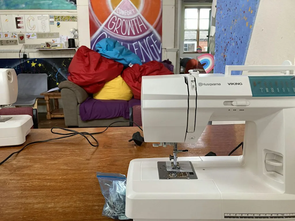 Sewing Studio with Support*: Pay by the hour! £6/hour (AM Lab) at Karen Gutans Art