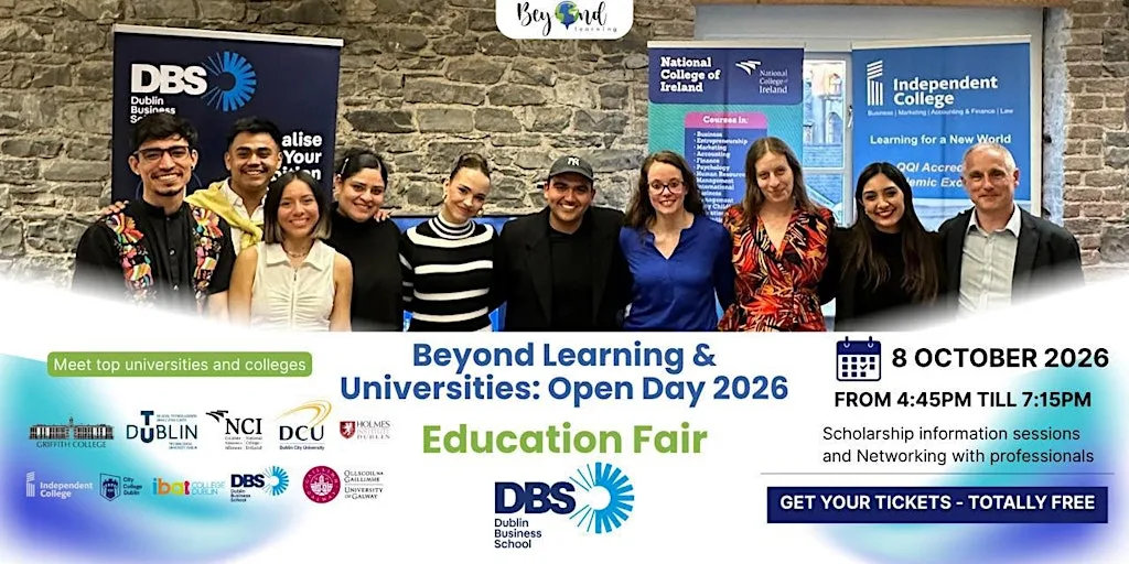 Beyond Learning Education Fair 2026 | Universities & Colleges in Ireland