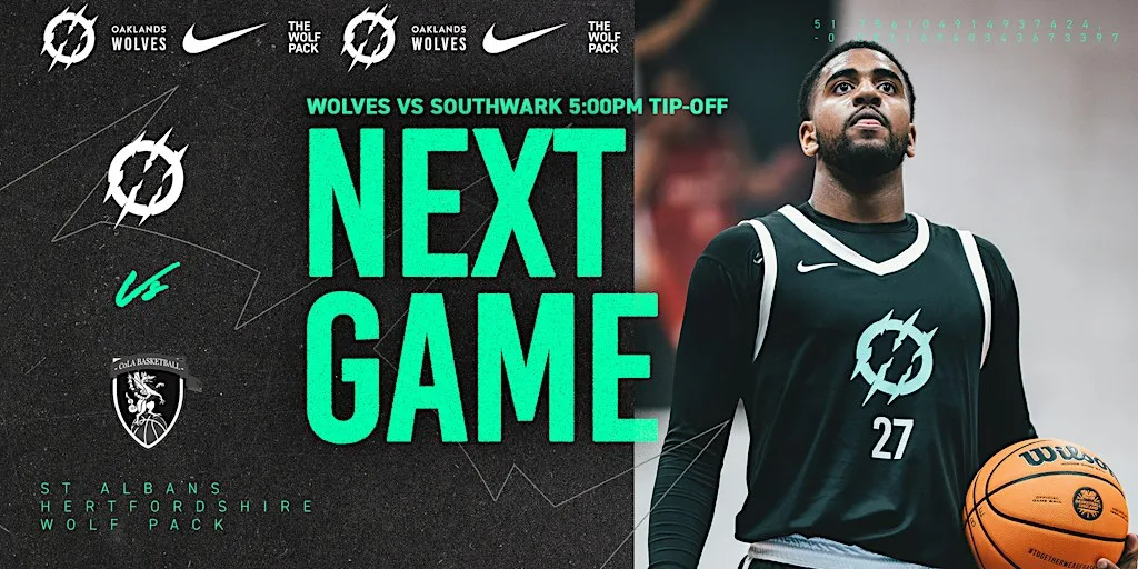 Oaklands Wolves D1 vs CoLA Southwark Pride Senior Men i at Oaklands College St Albans