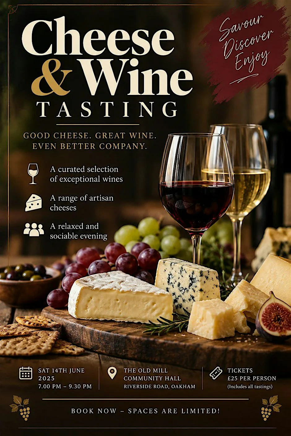Sydenham Cheese & Wine Tasting at Kenrick's Wines Sydenham