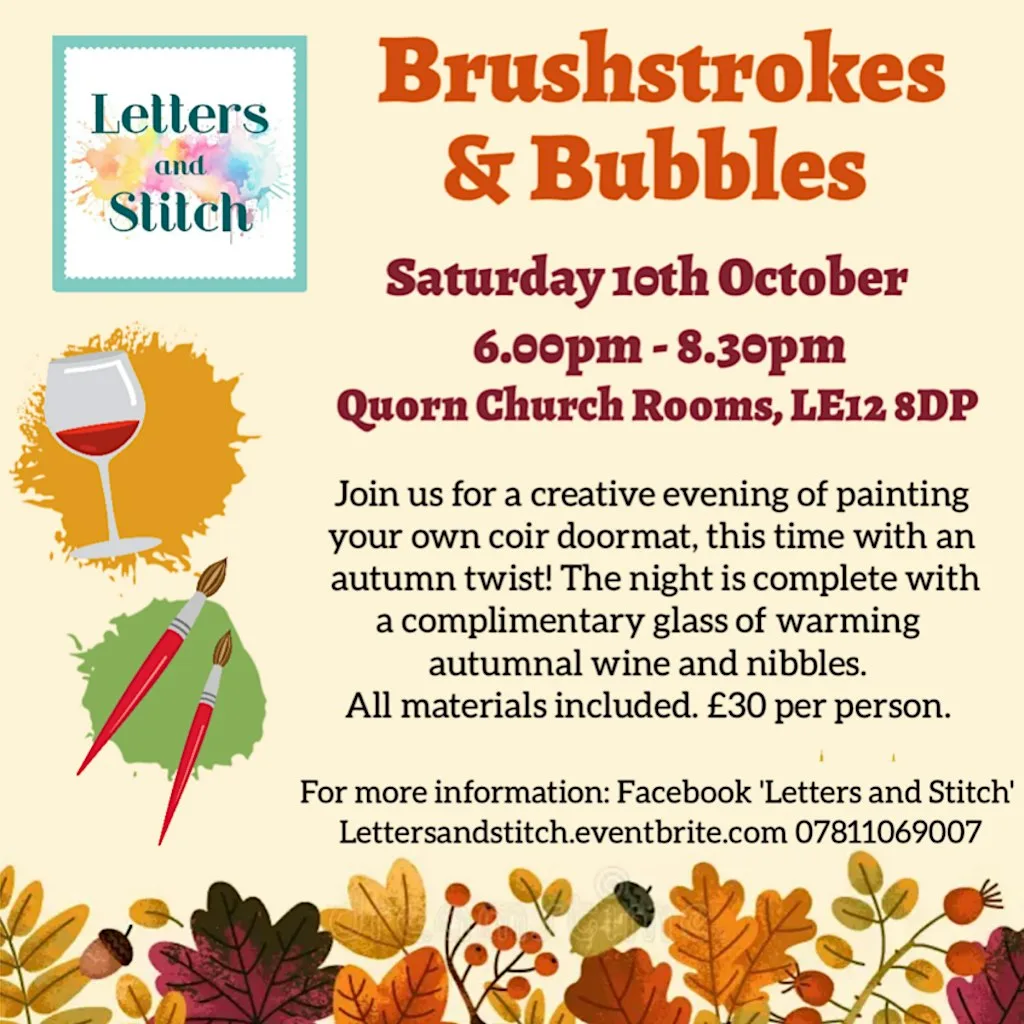 Brushstrokes and Bubbles Workshop