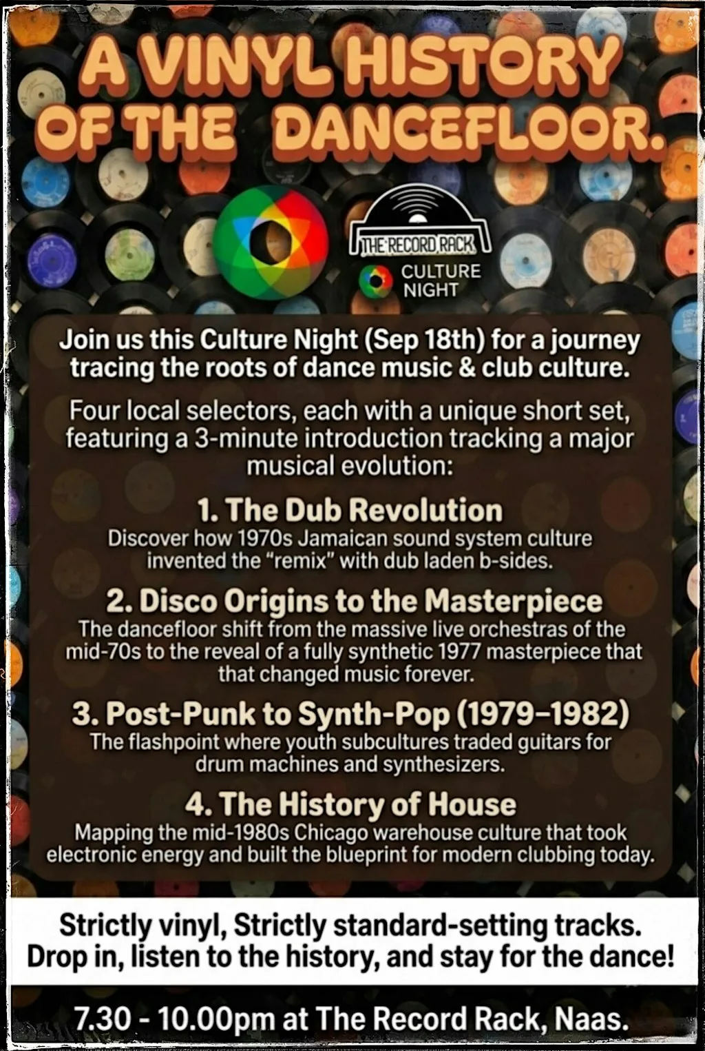 A Vinyl History for Culture Night