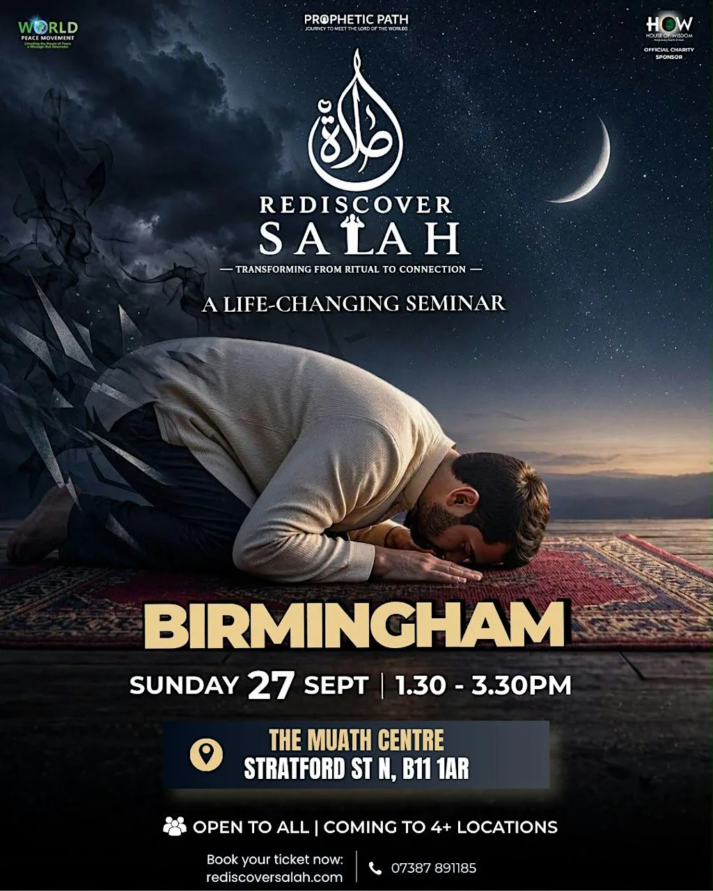 REDISCOVER SALAH — BIRMINGHAM ✨ at The Muath Trust