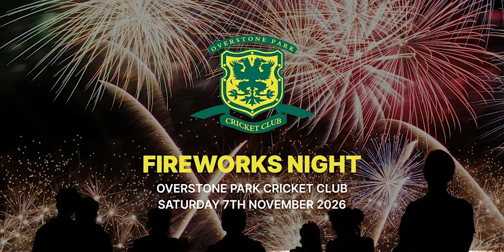 Overstone Park Cricket Club Firework Display 2026