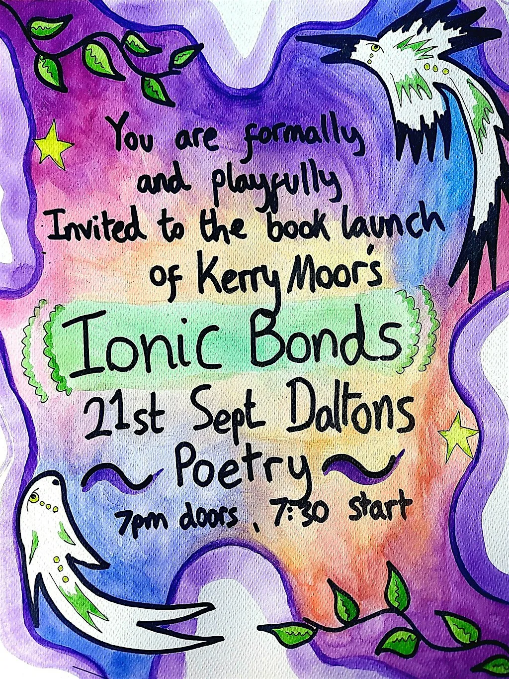 Poetry Book Launch: Kerry Moor's "Ionic Bonds" at Daltons