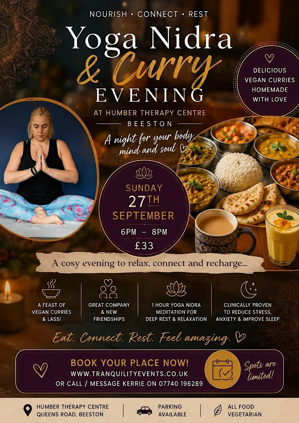 Yoga Nidra and Curry Evening Beeston