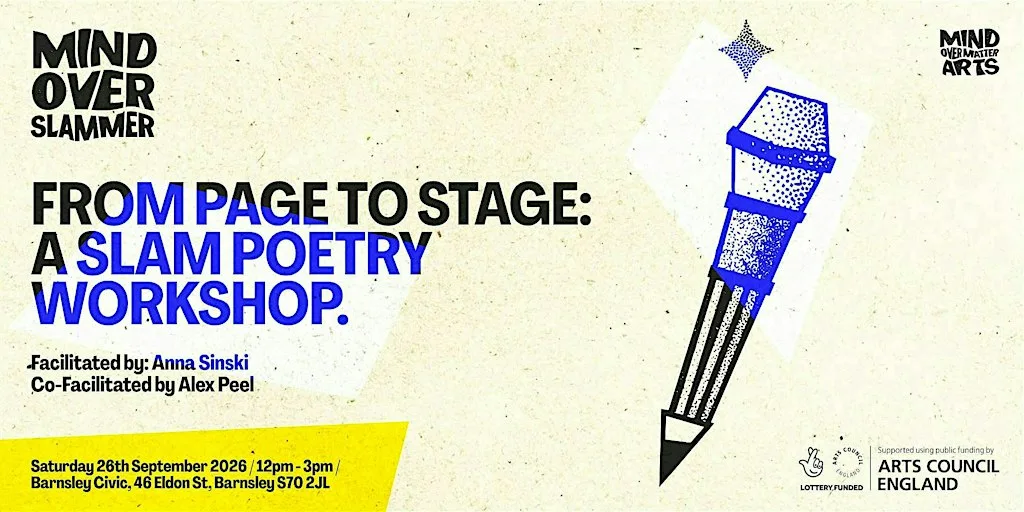 From Page to Stage: a slam poetry workshop [BARNSLEY]