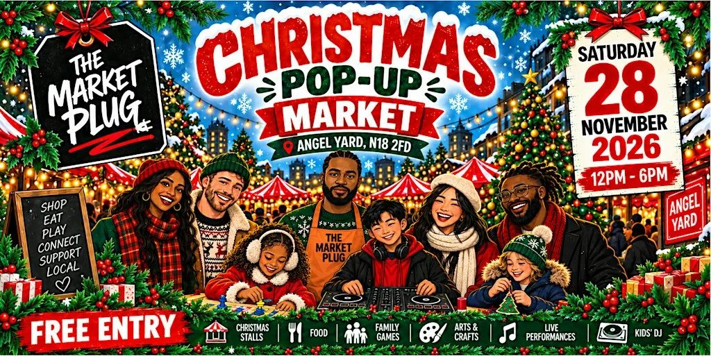The Market Plug Christmas Pop-Up | North London at Angel Yard Edmonton