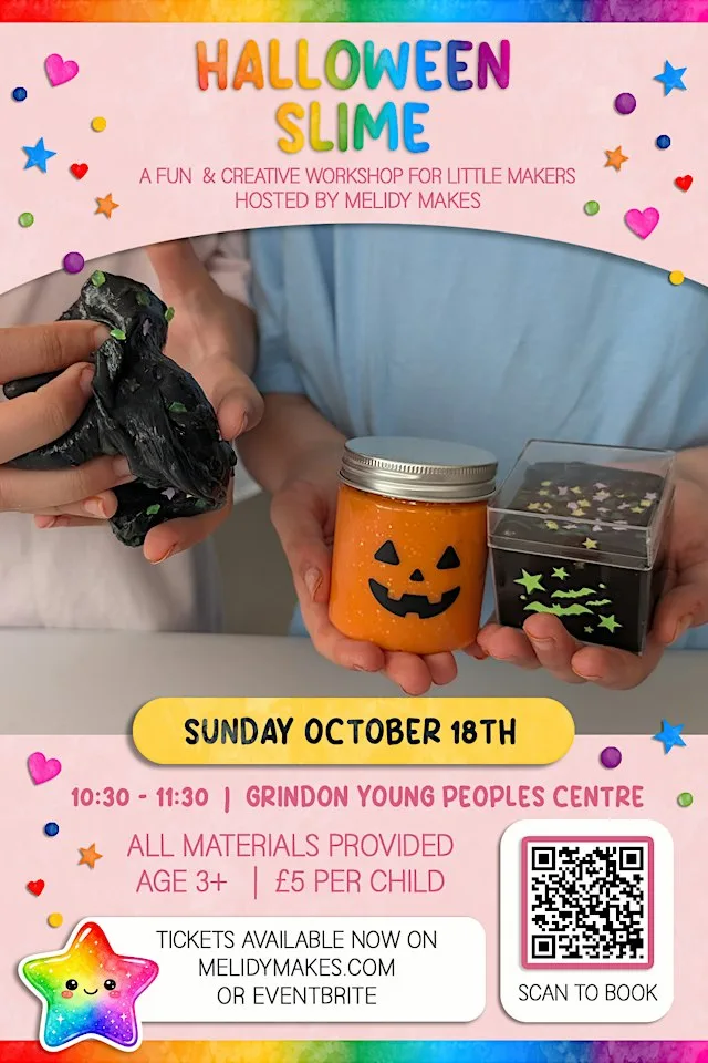 KIDS CRAFT WORKSHOP - HALLOWEEN SLIME at Grindon Young Peoples Centre