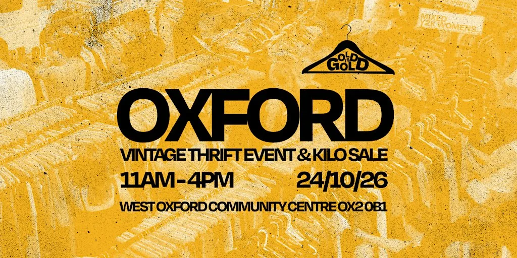 24th October - Oxford's BEST Vintage Thrift Event & Kilo Sale