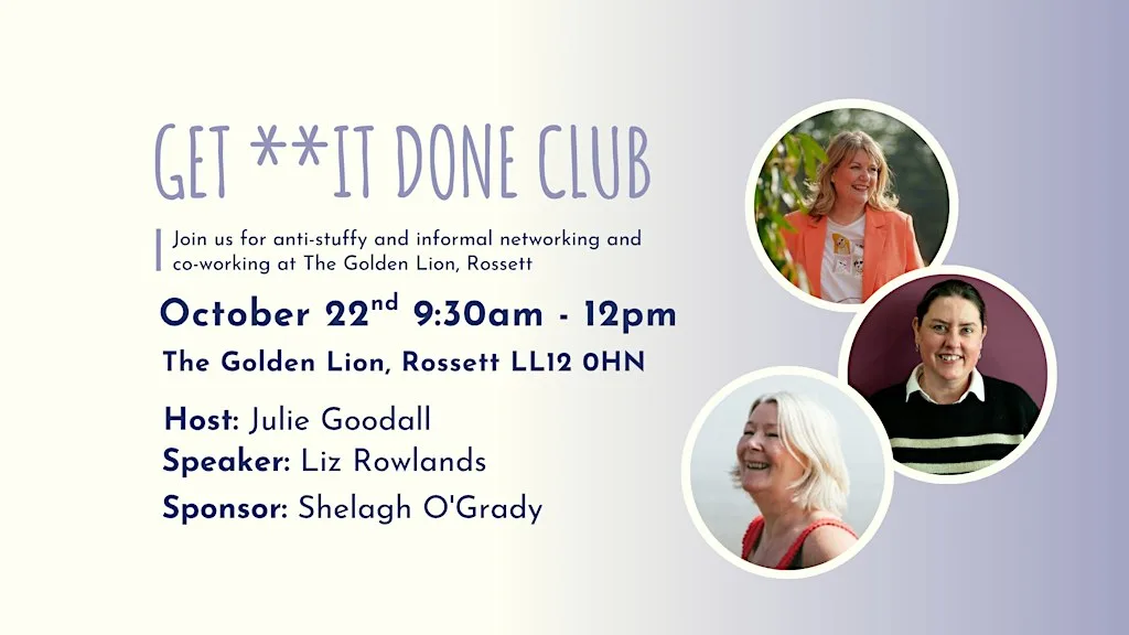 GET **IT DONE CLUB Rossett October