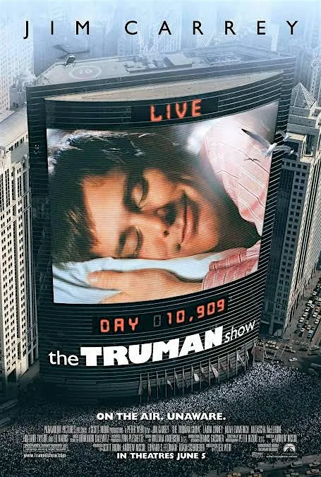 The Truman Show with FoA Soc- Freshers Film Week at Hallward Library