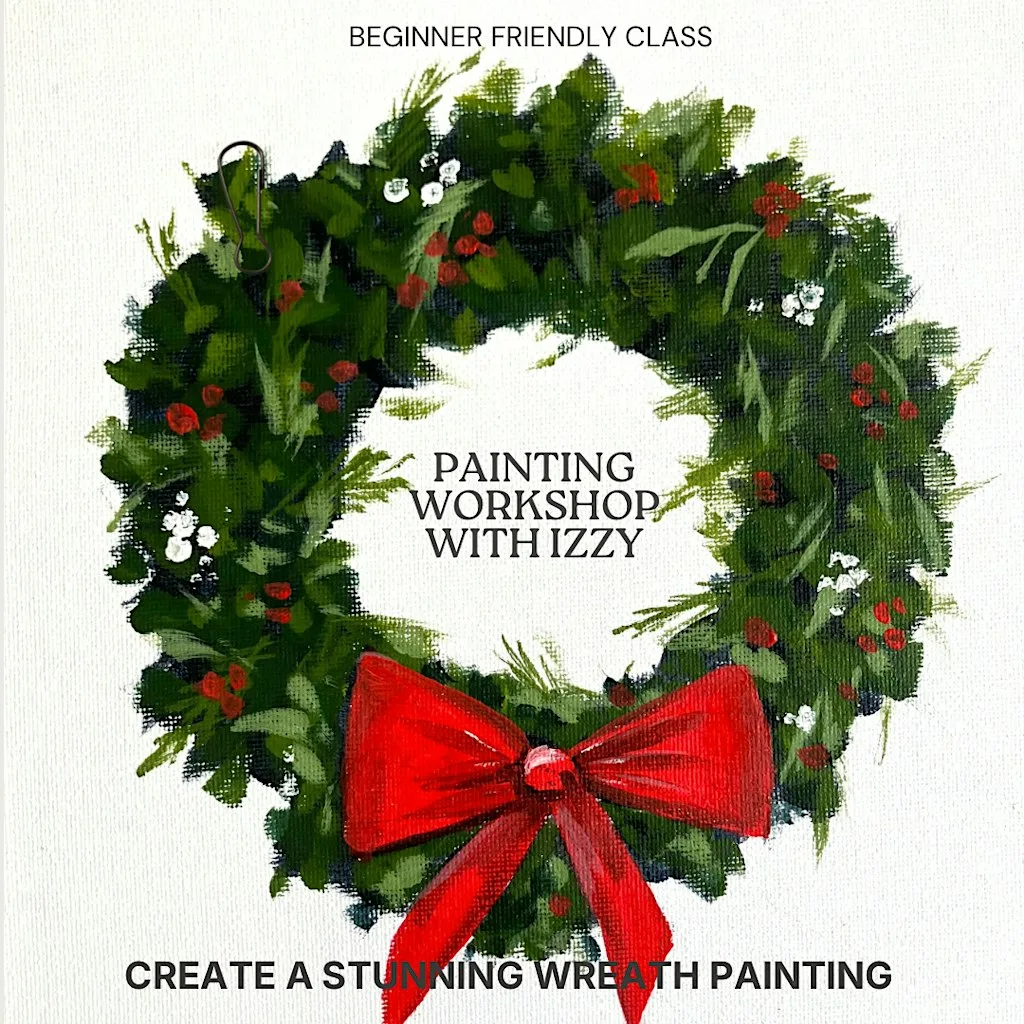 Christmas Painting Workshop at Izzy’s home