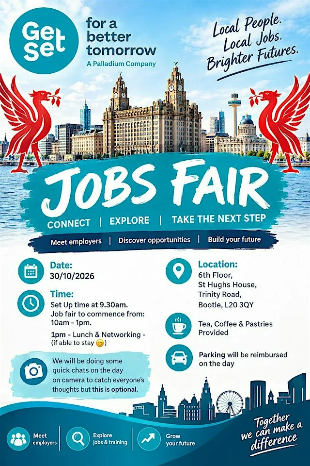 Get Set Jobs Fair - Bootle