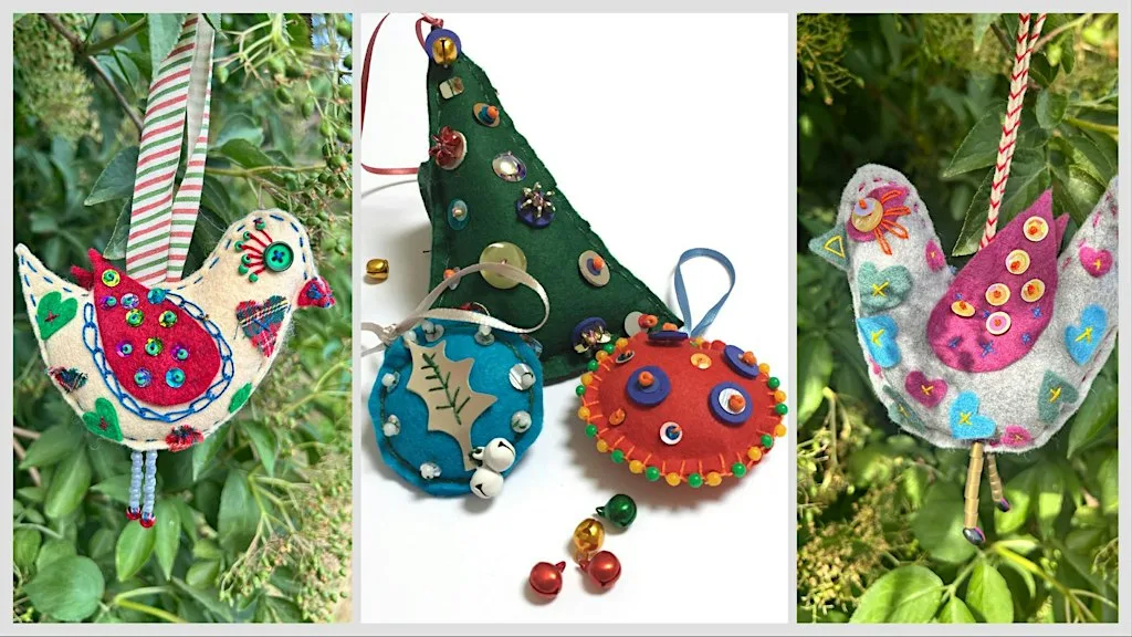 Evening Workshop: Festive Felt Decorations