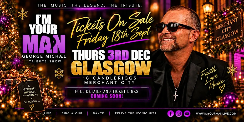 George Michael Christmas Tribute Show - Glasgow