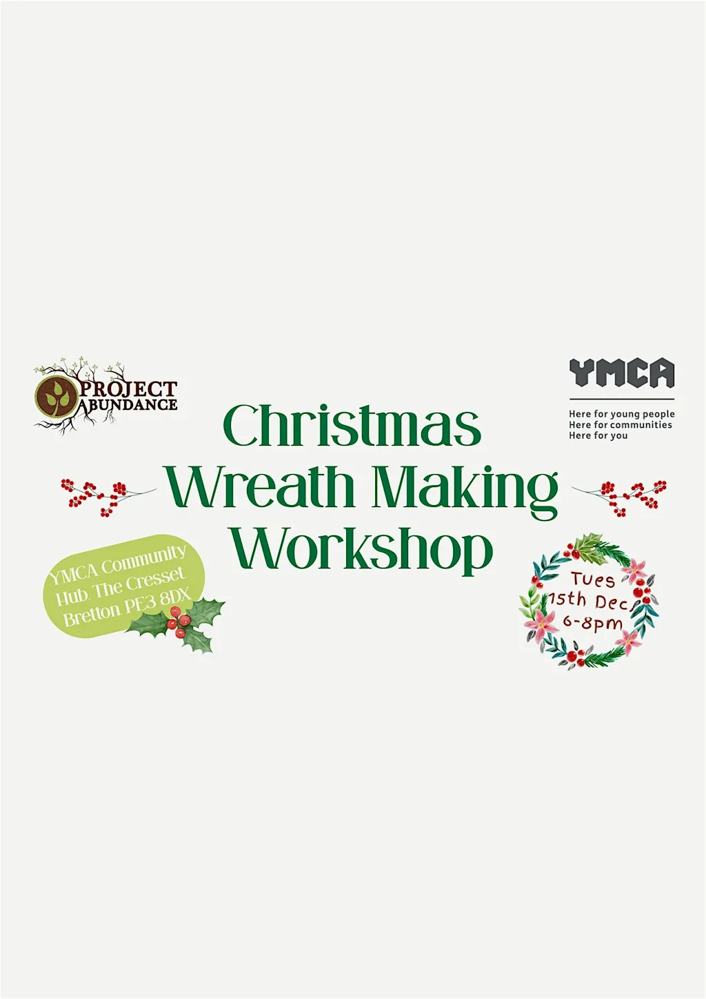 Christmas Wreath Workshop