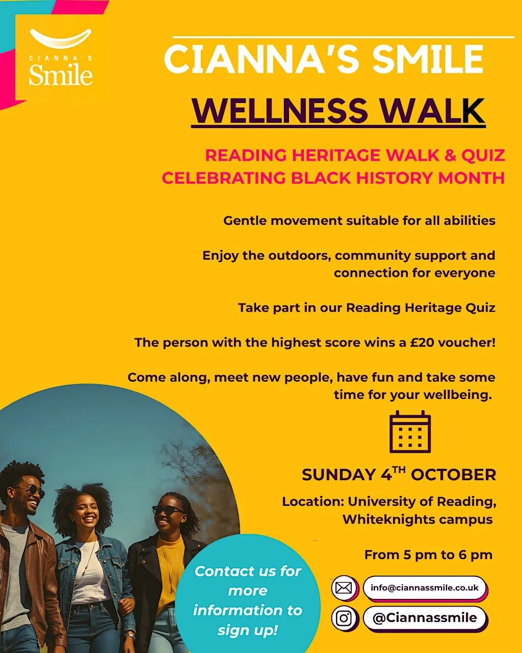 18-25 Wellness Walk Black History Month