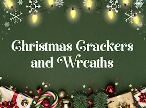 Festive Christmas Workshop Day! Wreaths and Crackers at The Free Range Cracker Company