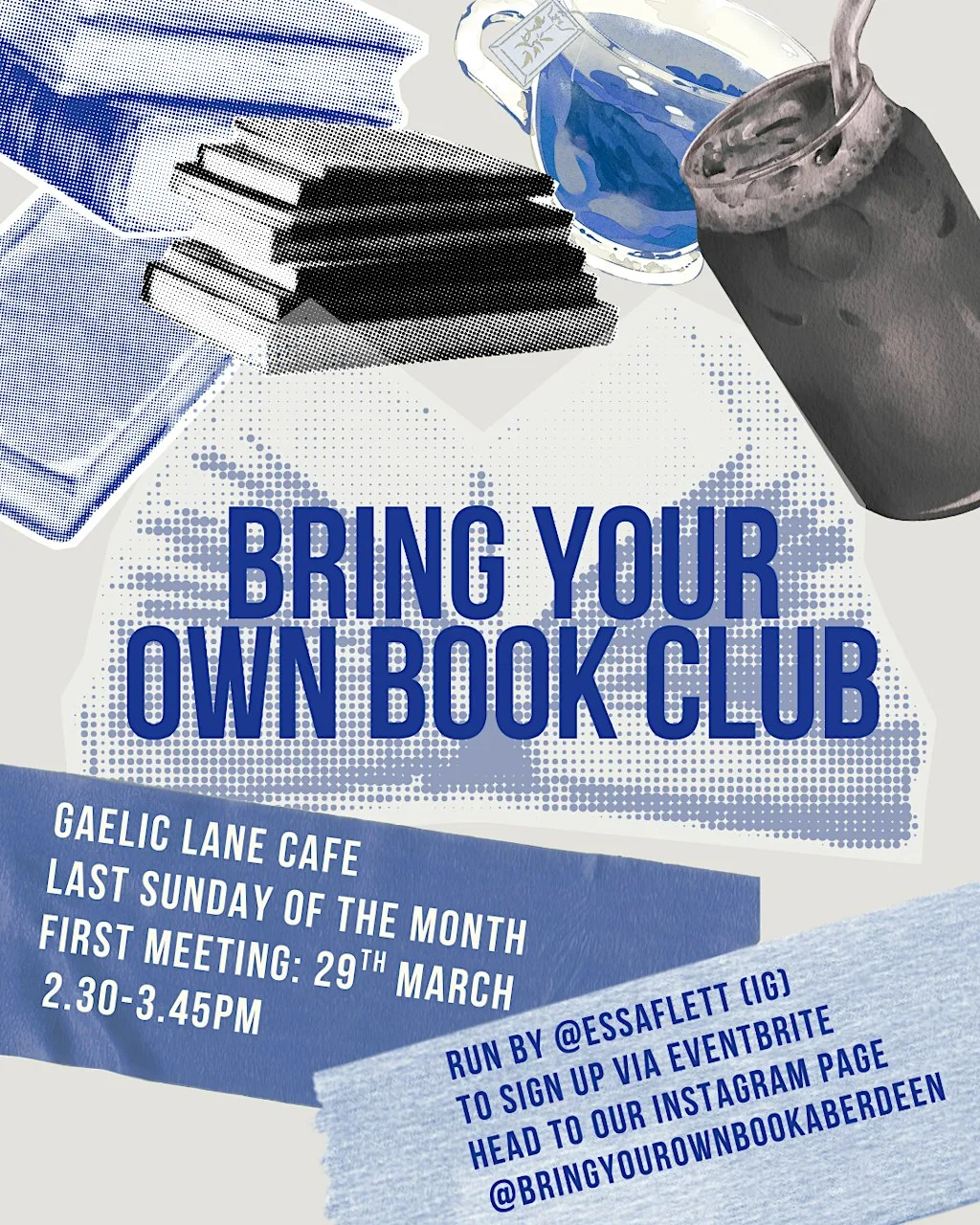 Bring Your Own Book Club at Gaelic Lane Cafe + Bar
