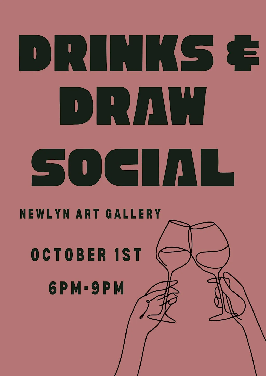 Drink & Draw at Newlyn Art Gallery