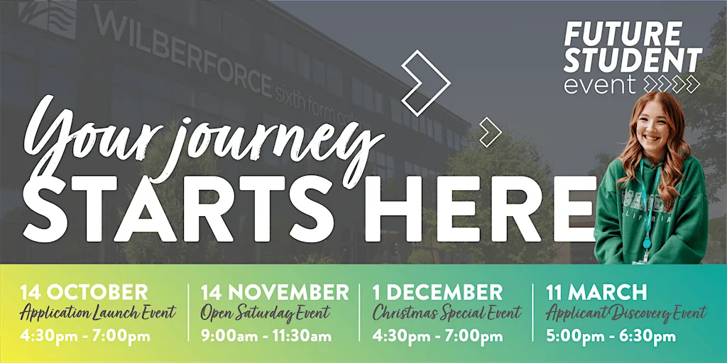 Future Student Event: 14 October 2026