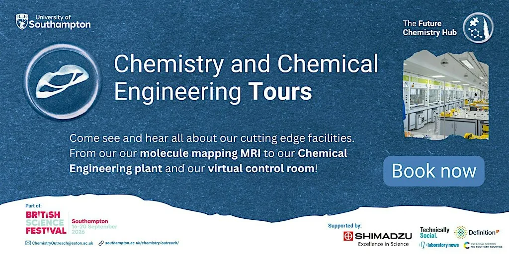 Future Chemistry Hub Tours: Tour the National Crystallography Service at University of Southampton Highfield Campus