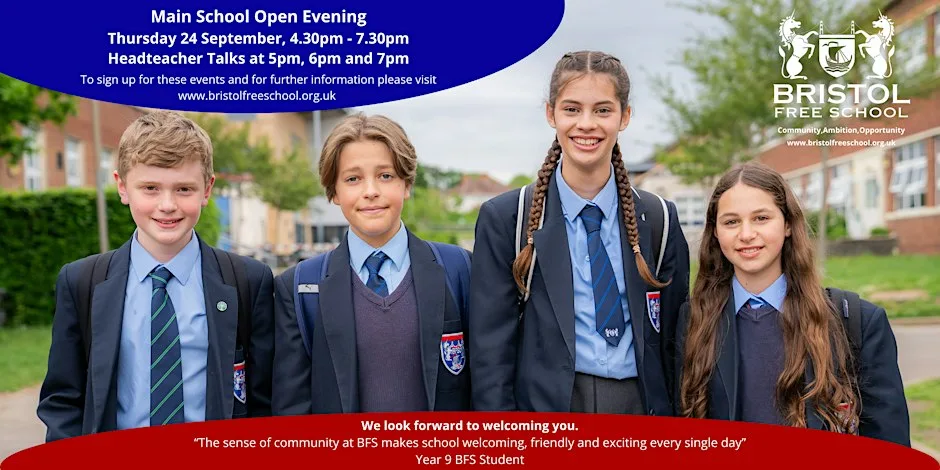 BFS Year 6 Open Evening 2026 at Bristol Free School