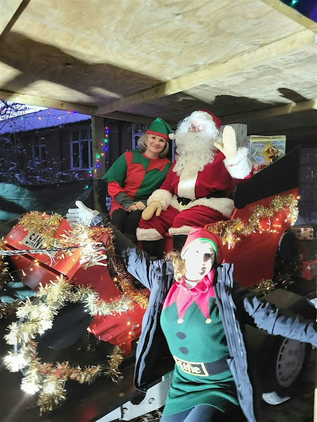 Santa Sleigh and Christmas Festivities at The Kingswood Trust