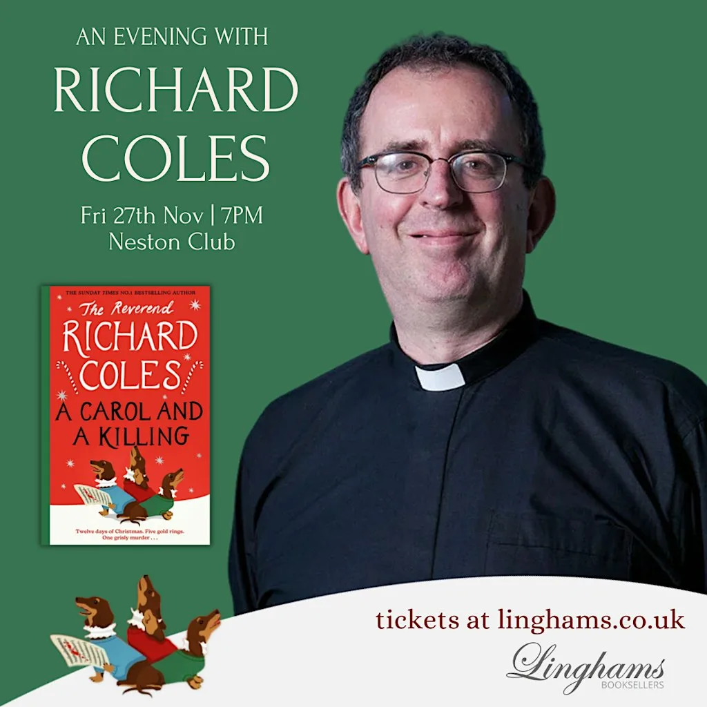 An Evening with Richard Coles | 27th November, 7pm, Neston Club at The Neston Club - Parkgate Clubhouse