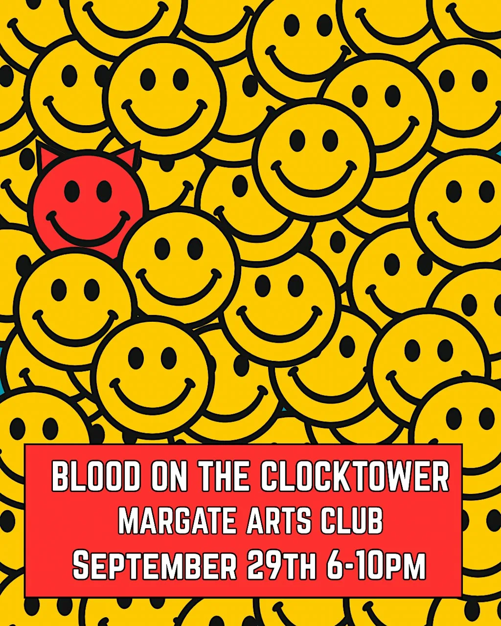 Blood On The Clocktower at Margate Arts Club