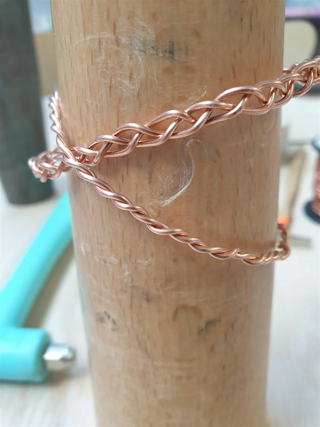 Copper Bangles - Community Crafts