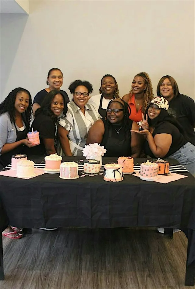 Pretty in Pink Cake Decorating Party