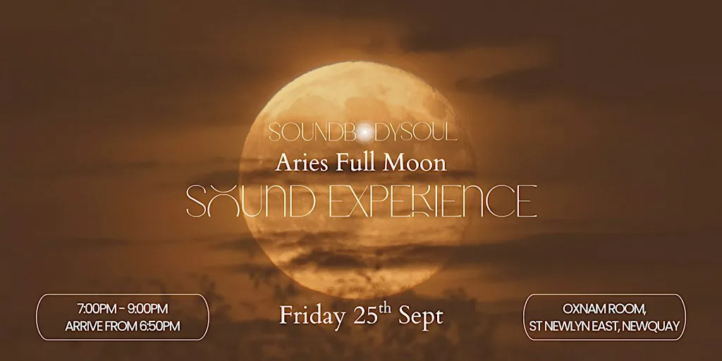 Aries Full Moon Sound Experience