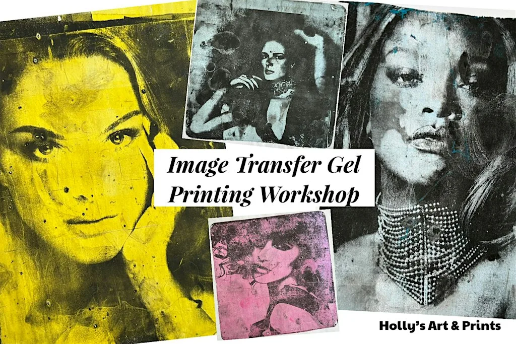 Image Transfer Gel Printing Workshop at The Howard Centre