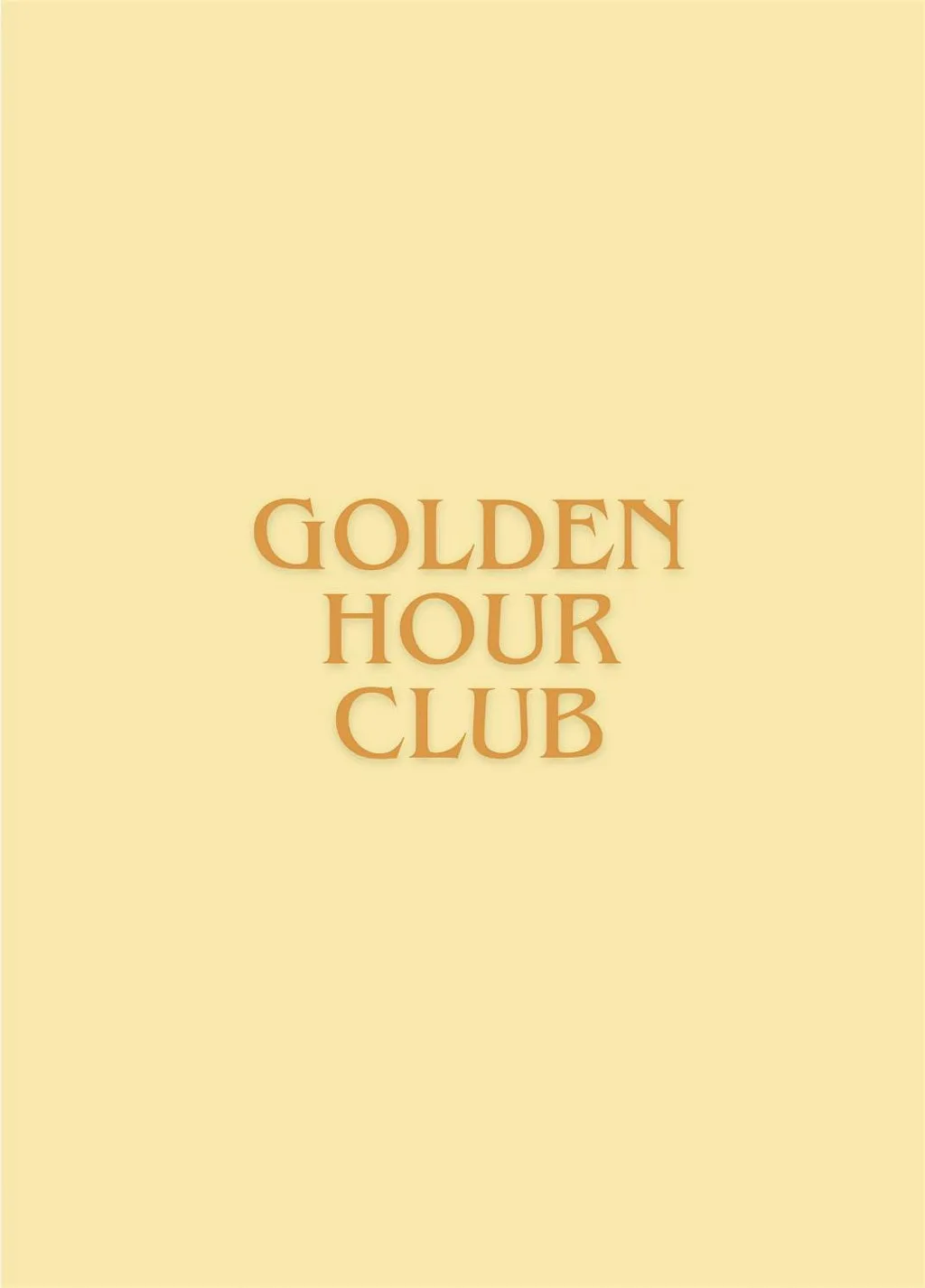 GOLDEN HOUR CLUB Vol 3: Sip and Paint Flowers