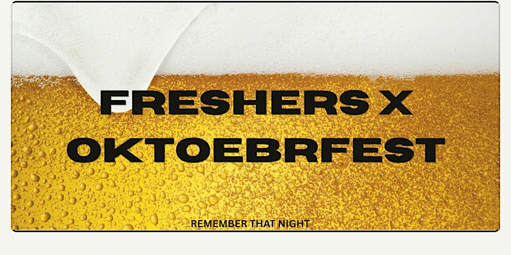Freshers x Oktoberfest | UCD ISS x GermanSoc at The Workman's Club