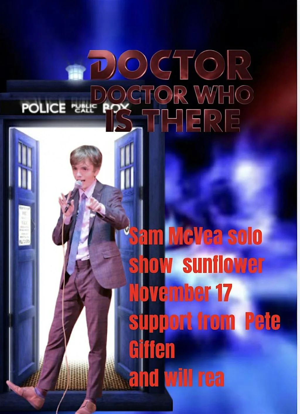 Doctor doctor Who is there?