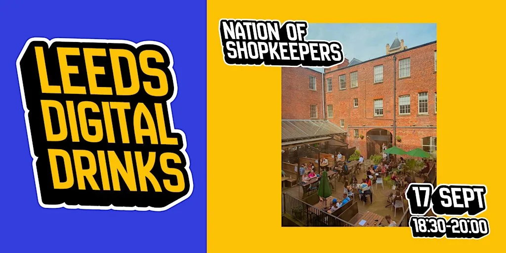 Leeds Digital Drinks: September Patio Edition