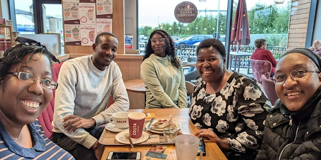 Stirling's African Health Project Coffee Meet -September at Costa Coffee