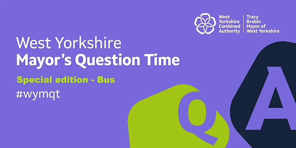 West Yorkshire Mayor's Question Time with Tracy Brabin - Bus