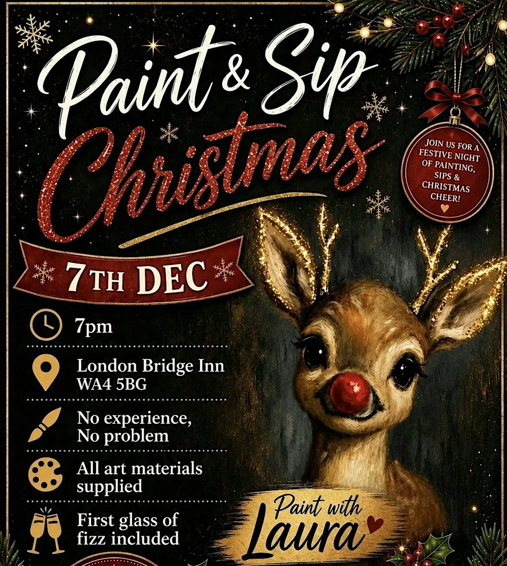 Paint and Sip Christmas at London Bridge Inn